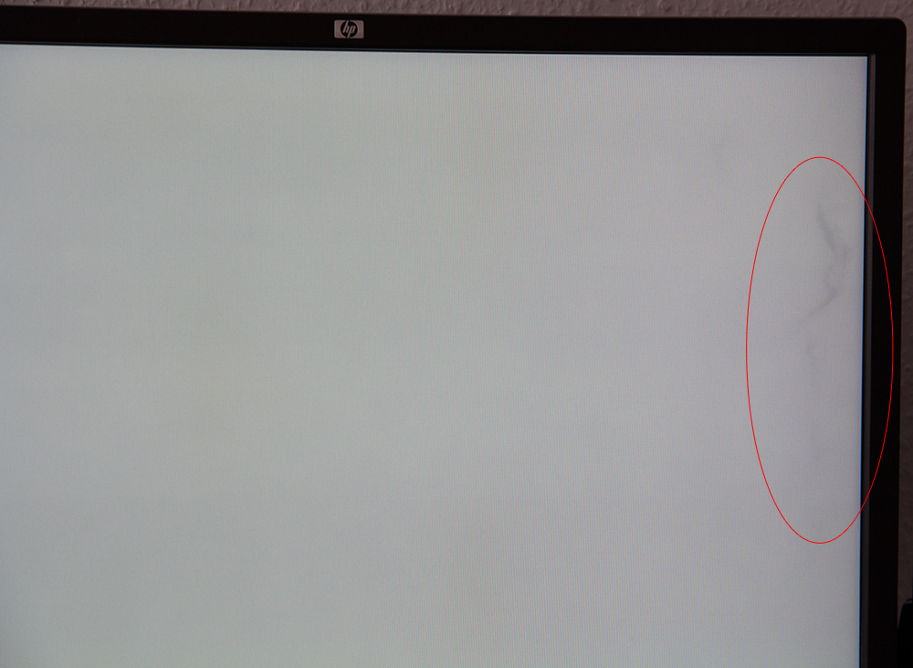 [Hilfe] Graue Flecken auf LCD Monitor (HP ZR24w) - HILFE - Prad.de