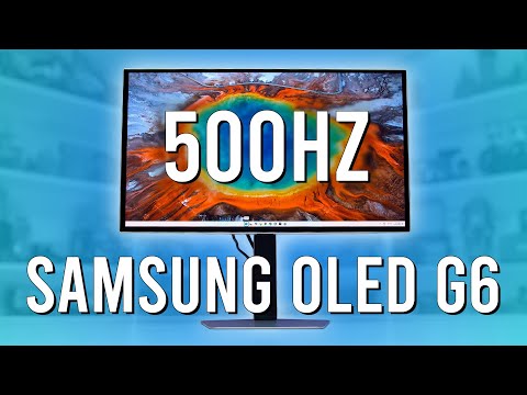 Samsung&#039;s Super Fast 500Hz OLED - Odyssey OLED G6 G60SF Review
