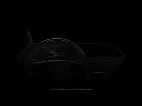 Cadillac 2021 Escalade, 38-inch OLED teaser