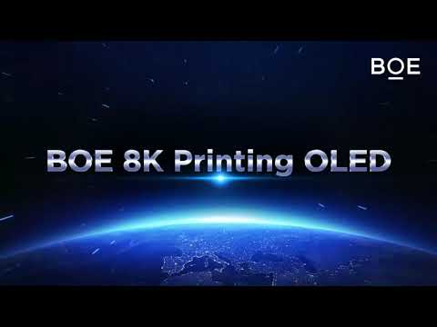 BOE 55-inch 8K inkjet printed OLED at SID Displayweek 2020