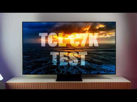 TCL C7K 4K QD-Mini-LED-TV (Q7C) im Test: DER PREIS-LEISTUNGS-TIPP 2025!