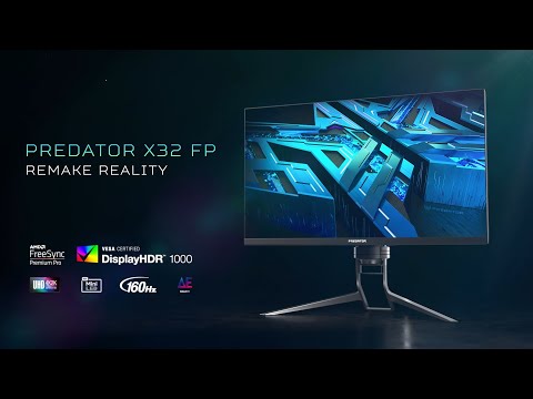 X32 FP 4K Mini LED Gaming Monitor | Predator