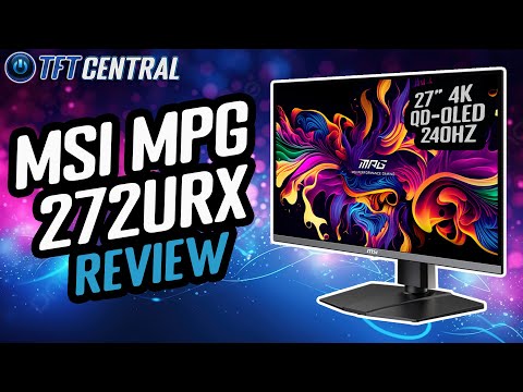 27” 4K OLED gaming monitors are amazing! – MSI MPG 272URX Review