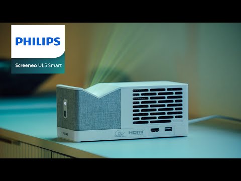Philips Screeneo UL5 Smart | Triple RGB Laser Ultra Short Throw Projector