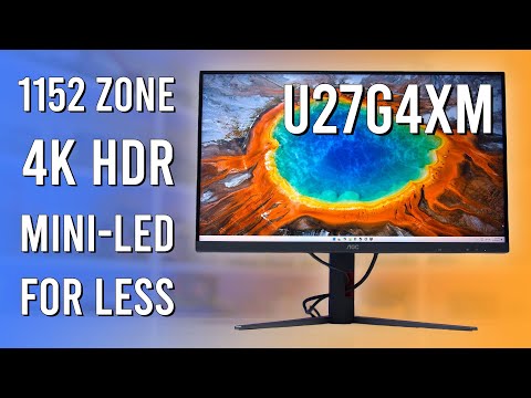 Best Value 4K Mini-LED for Gaming? - AOC U27G4XM Review