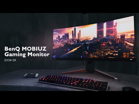 BenQ MOBIUZ EX3415R Ultrawide Curved Gaming Monitor