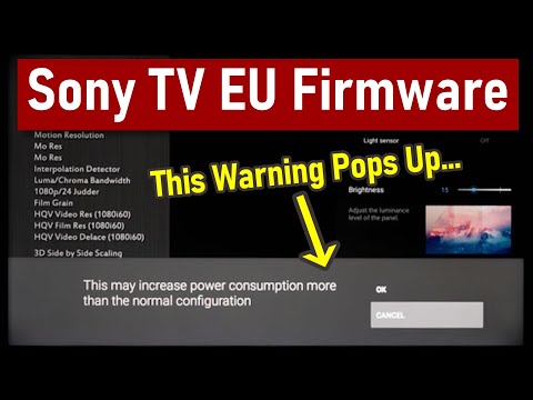 Sony XH90, A8 &amp; More Hit by Frustrating Pop-Up Notifications After Firmware Update