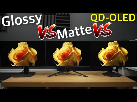 Is Glossy OLED Better vs Matte Screen &amp; QD-OLED? (ASUS XG27AQDMG Review)