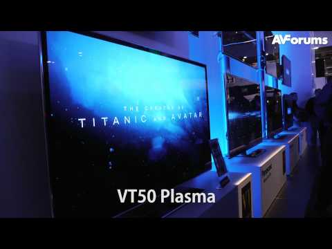 CES 2012 - Panasonic GT50 and VT50 3D Plasma TVs launched