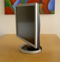 Leicht schräge Ansicht