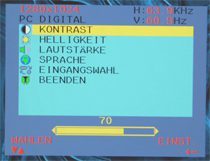 OSD: Kontrast
