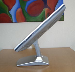 Maximale Neigung nach hinten