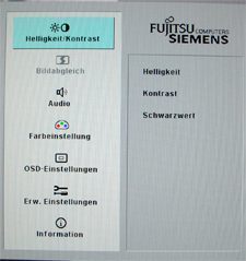 Fujitsu Siemens P19 2 Monitor Fsc P19 2 Osd2