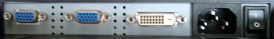 Viewsonic Vp171s 8ms Monitor Viewsonic Vp171s Anschluesse