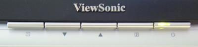 Viewsonic Vx924 Monitor Viewsonic Vx924 Bedientasten