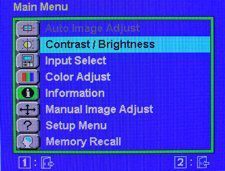 Viewsonic Vp231wb Monitor Viewsonic Vp231wb Osd1