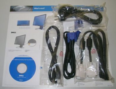 Dell 2005fpw Monitor Dell 2005fpw Lieferumfang