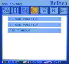 OSD: OSD-Einstellungen