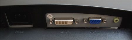 Fujitsu Siemens W19 1 Monitor Fsc W19 1 Anschluesse