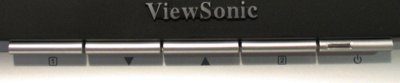 Viewsonic Vx922 Monitor Viewsonic Vx922 Bedientasten