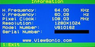 Viewsonic Vx922 Monitor Viewsonic Vx922 Osd5