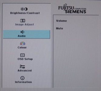 Fujitsu Siemens S20 1w Monitor Fsc S20 1w Osd2