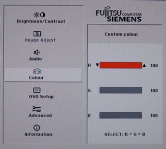 Fujitsu Siemens S20 1w Monitor Fsc S20 1w Osd4