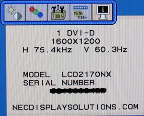 Nec Lcd2170nx Bk Monitor Nec Lcd2170nx Osd8