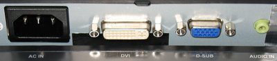 Viewsonic Vx2025wm Monitor Viewsonic Vx2025wm Anschluesse