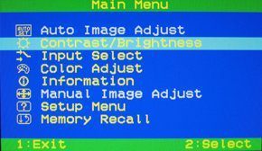 Viewsonic Vx2025wm Monitor Viewsonic Vx2025wm Osd1