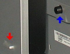 Dell 1907fp S Monitor Dell 1907fp Entriegelungsknoepfe