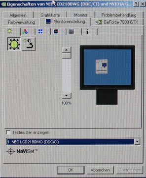 Nec Spectraview 2180 Monitor Nec Lcd2180wg Led Naviset1