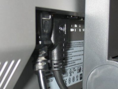 Fujitsu Siemens P24 1w Monitor Fsc P24 1w Anschluesse Arm