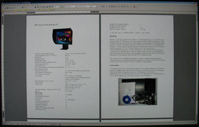 Fujitsu Siemens P24 1w Monitor Fsc P24 1w Office