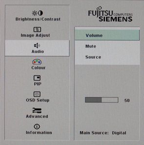 Fujitsu Siemens P24 1w Monitor Fsc P24 1w Osd04