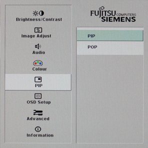 Fujitsu Siemens P24 1w Monitor Fsc P24 1w Osd07