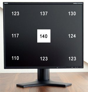 Nec Lcd1990fxp Bk Monitor Nec Lcd1990fxp Helligkeit