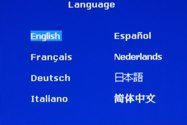 OSD: Sprache