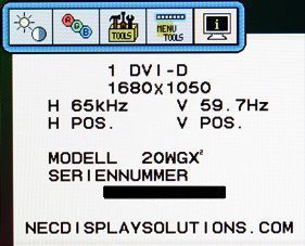 Nec Lcd20wgx2 Monitor Nec 20wgx2 Osd11