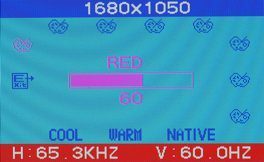 Packard Bell Maestro 220wdv Monitor Packard Bell Maestro 220wdv Osd8