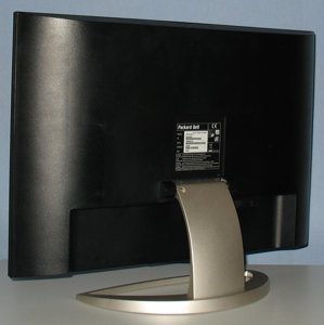 Packard Bell Maestro 220wdv Monitor Packard Bell Maestro 220wdv Rueckseite Schraeg