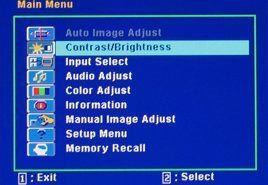 Viewsonic Vx2235wm Monitor Viewsonic Vx2235wm Osd1