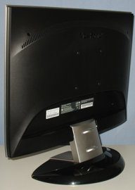 Viewsonic Vx2235wm Monitor Viewsonic Vx2235wm Rueckansicht Schraeg