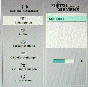 Fujitsu Siemens H22 1w Monitor Fsc H22 1w Osd7