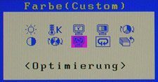 Eizo S2111w Bk Monitor S2111w Menu Farbe