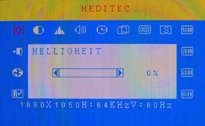 Meditec Shb 22s6 Tw Monitor Meditec 22s6 Menue