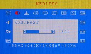 Meditec Shb 22s6 Tw Monitor Meditec 22s6 Menue1