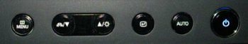 Samsung 245b Monitor Samsung 245b Bedientasten1