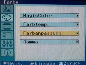 Samsung 245b Monitor Samsung 245b Bedienung8