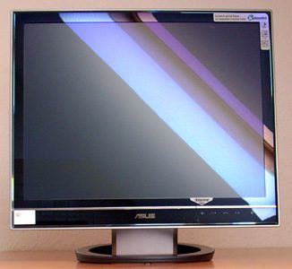 Asus Ls201 Monitor Asus Ls201 Front2